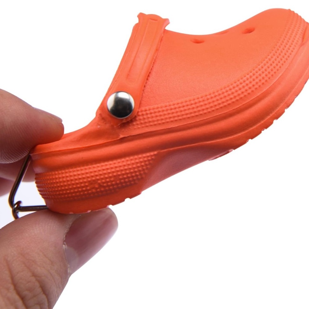 Cute Croc Style Keychain, Women, Men, Kids, Girls & Boys, NEW, Great Gift Idea